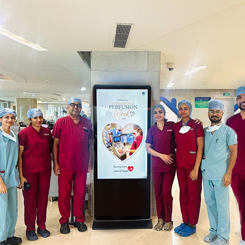 Saritha Thekkil Perfusionist team